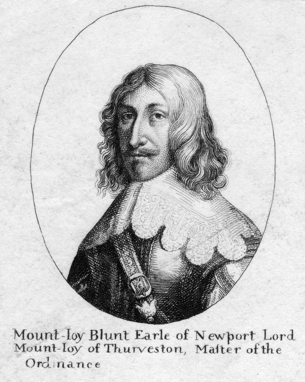Mountjoy Blount 1597-1666, první hrabě z Newportu, 1800 od Unbekannt