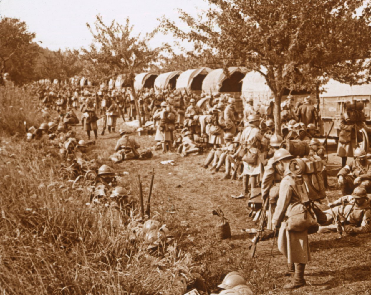 Stěhování, cesta do Foix, Francie, c1914-c1918 od Unbekannt