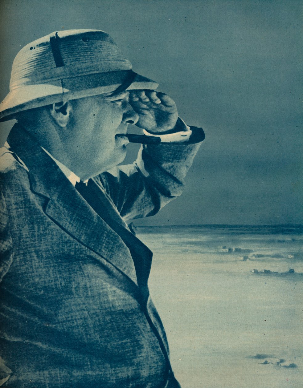 Pan Churchill Spies the Enemy, 1942. od Unbekannt