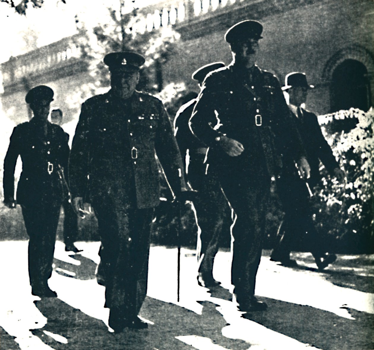 Pan Churchill navštíví Teherán, Persie, 1. prosince 1943, 1945. od Unbekannt