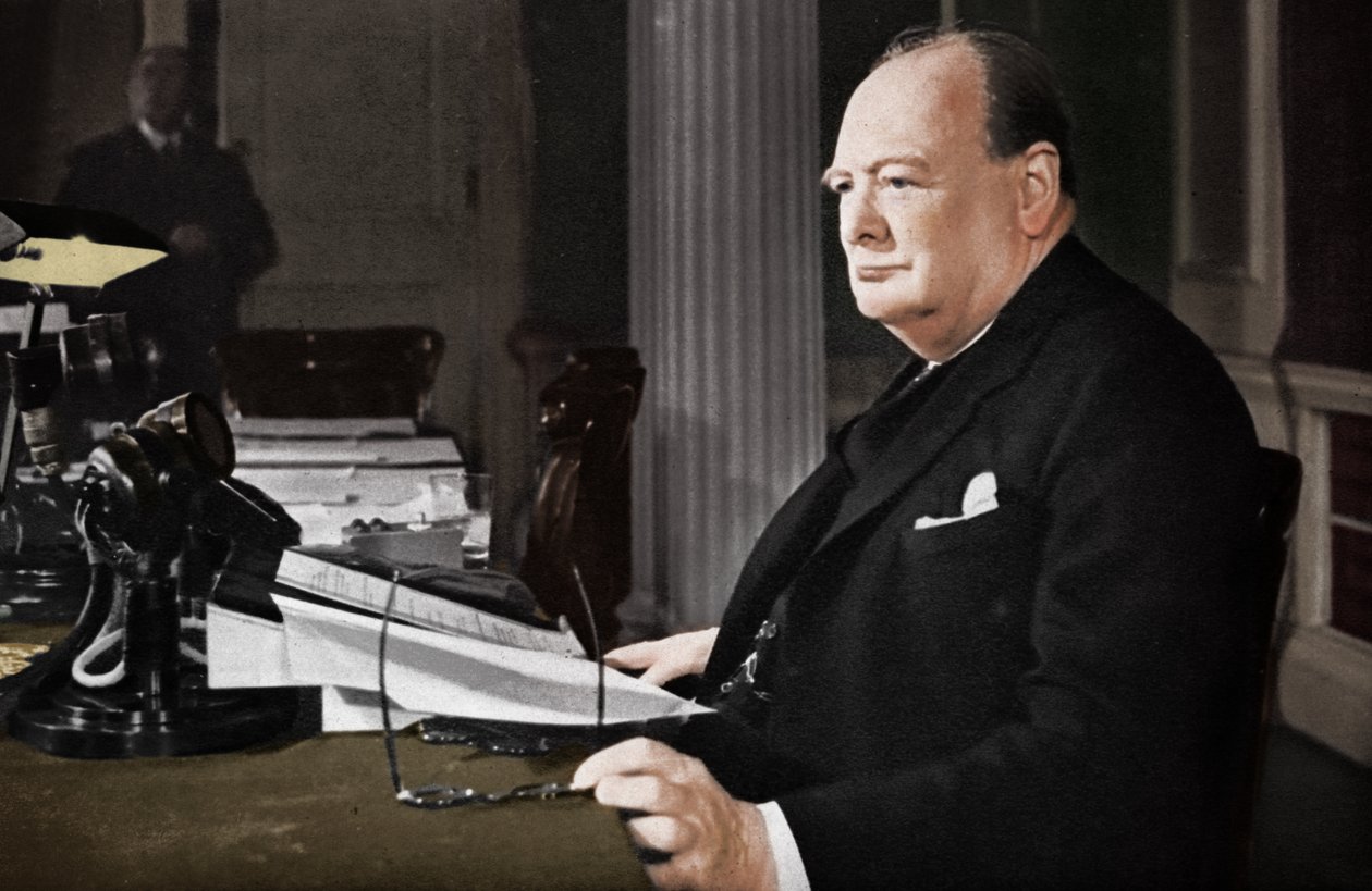 M. Churchills V.E. Dai Broadcast, 1945 1955 od Unbekannt