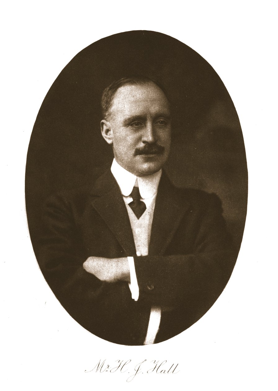 Pan H.J. Hall, 1911. od Unbekannt