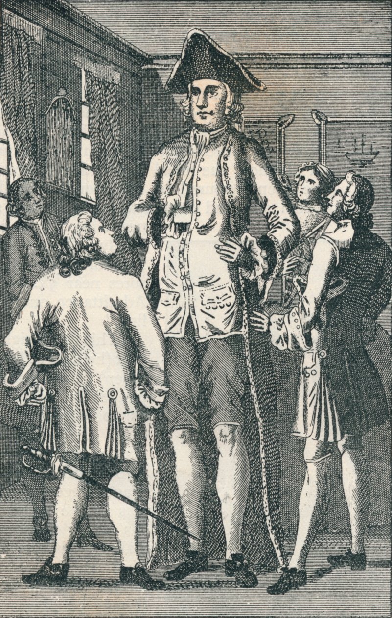 Britský obr Henry Blacker, c1750, 1894 od Unbekannt