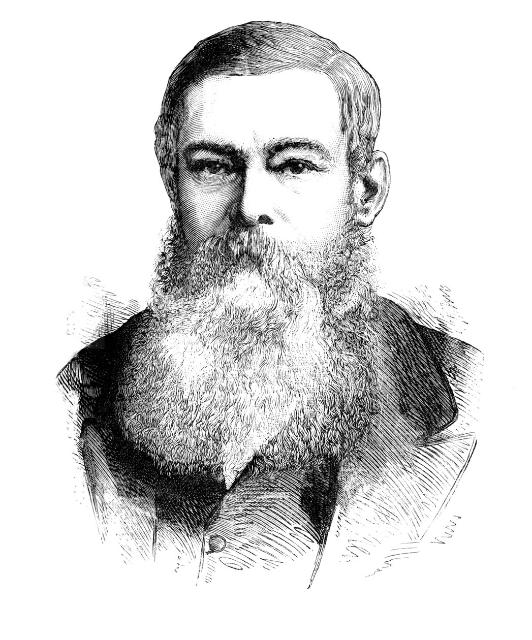 Pan J. H. Brand, prezident Oranžského svobodného státu, c1880 od Unbekannt