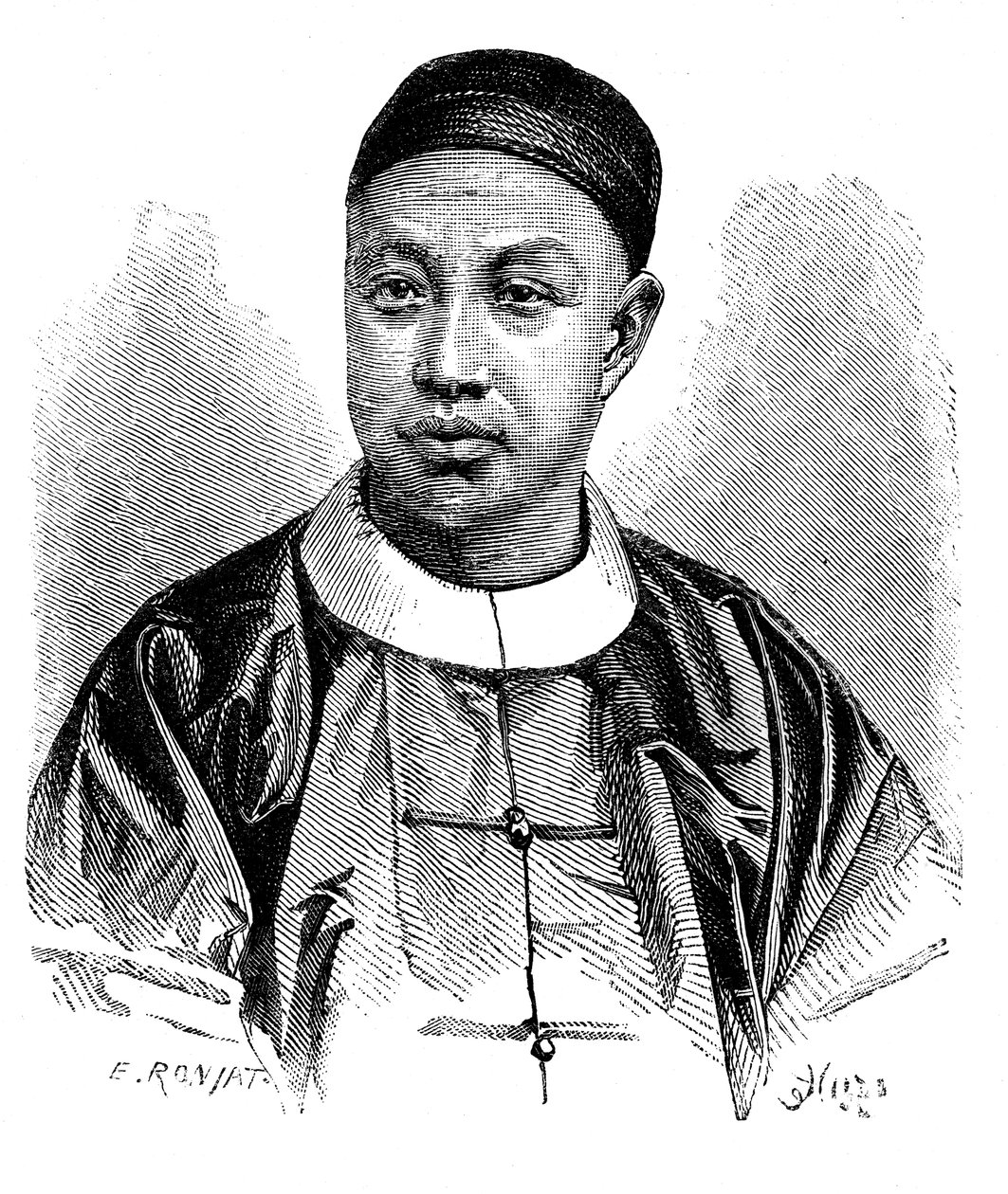 Pan Yang, atašé čínského vyslanectví v Paříži, c1890 od Unbekannt