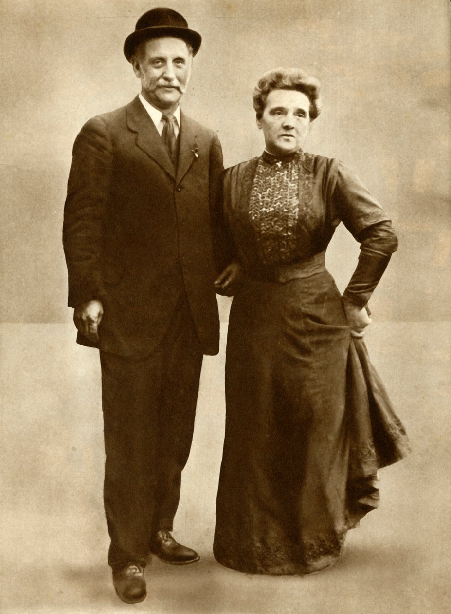 Pan a paní George Lansbury v roce 1910, 1935. od Unbekannt