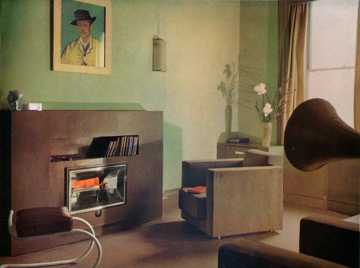 Byt paní Betty Frasersové na adrese 28a, Upper Gloucester Place, Londýn, 1932 od Unbekannt