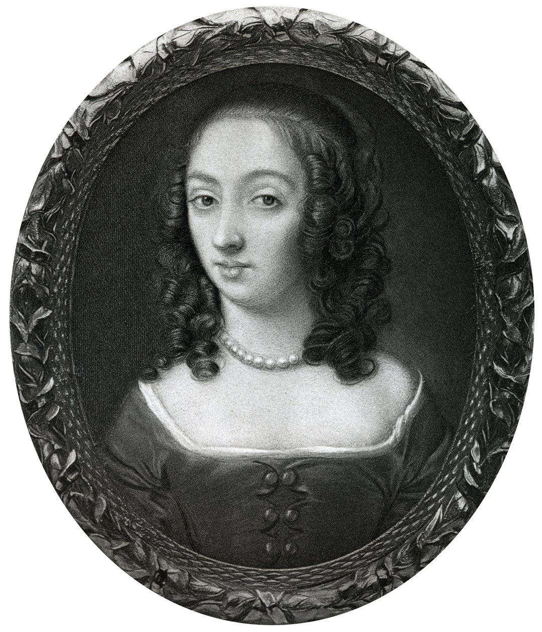 Paní Claypole Elizabeth Cromwell, druhá dcera Olivera Cromwella, 17. století, 1899. od Unbekannt