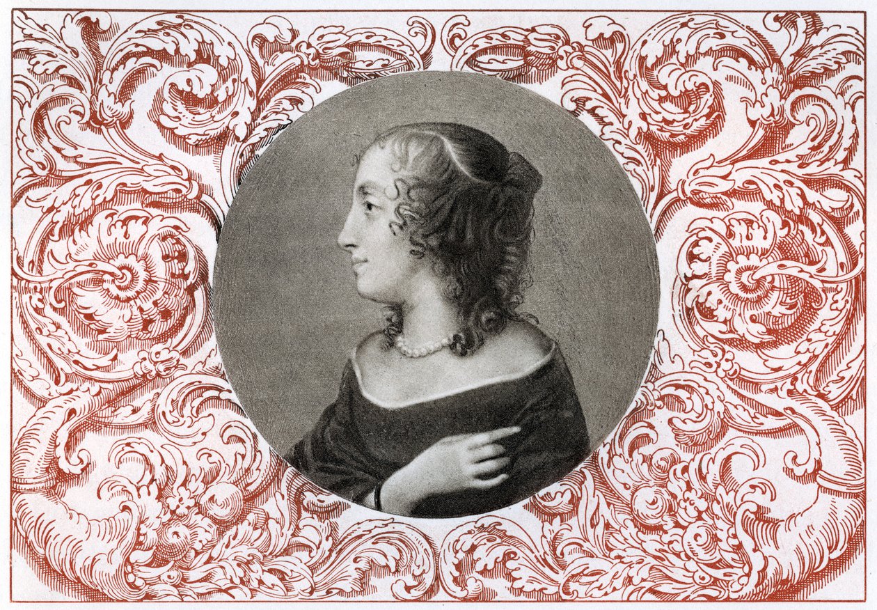 Paní Claypole Elizabeth Cromwell, druhá dcera Olivera Cromwella, 17. století, 1899. od Unbekannt
