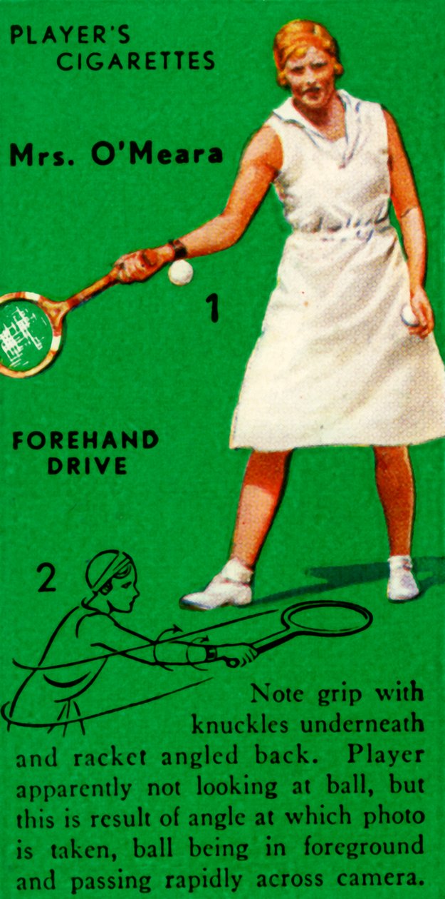 Paní OMeara - Forehand Drive, c1935. od Unbekannt
