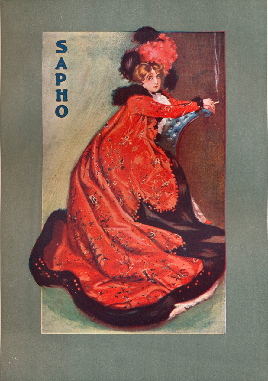 Paní Olga Nethersole v Sapho, c1900 od Unbekannt