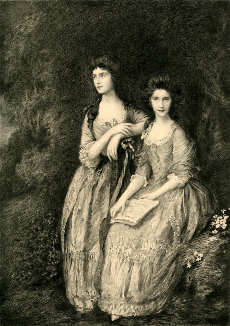 Paní Sheridan a paní Tickell, c1772, 1908. od Unbekannt