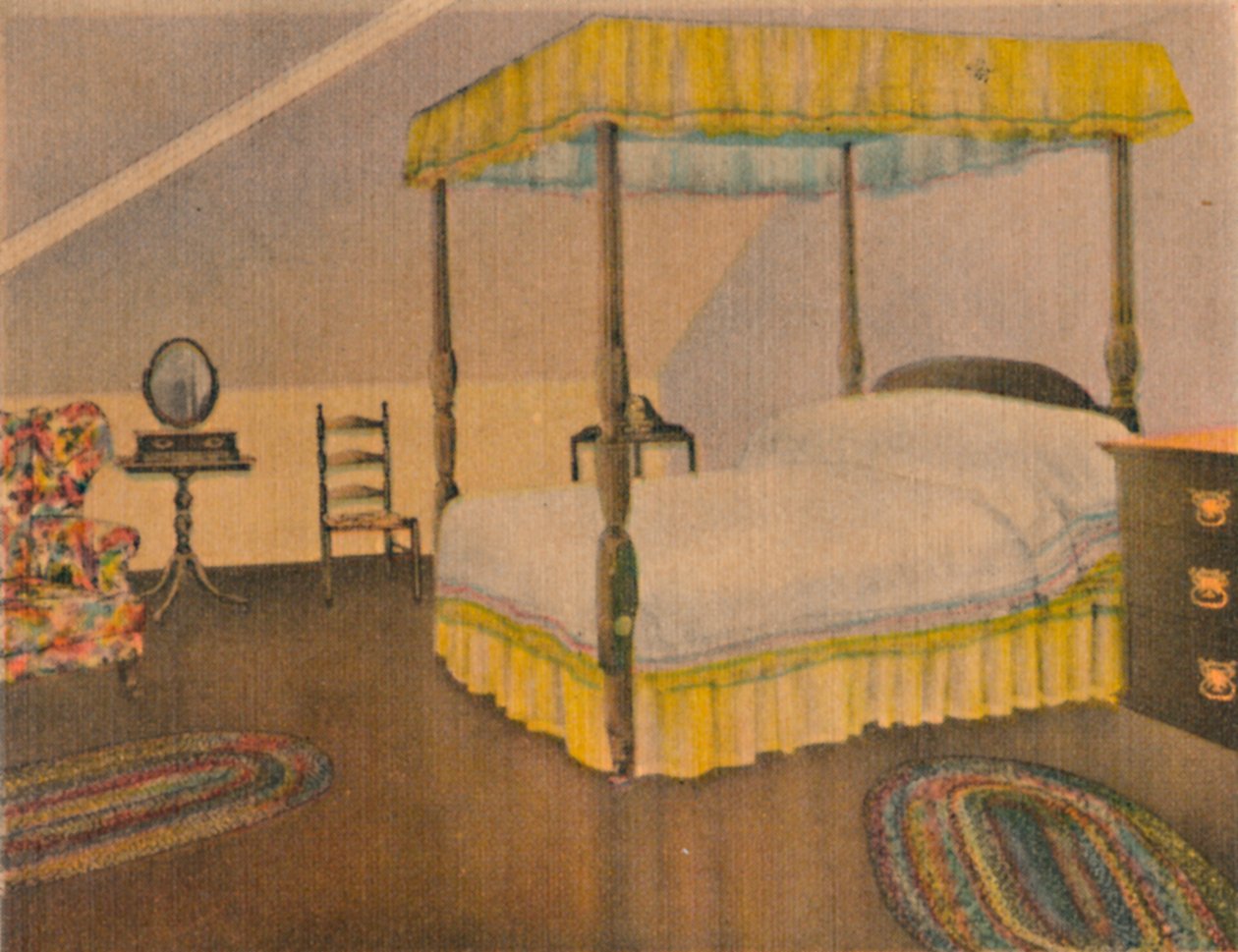 Ložnice paní Washingtonové, 1946 od Unbekannt