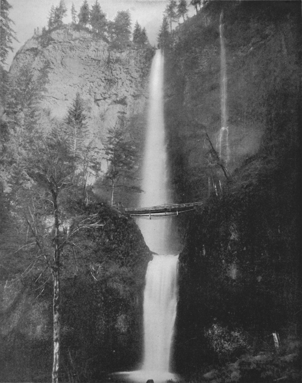 Multnomah Falls, 19. století od Unbekannt