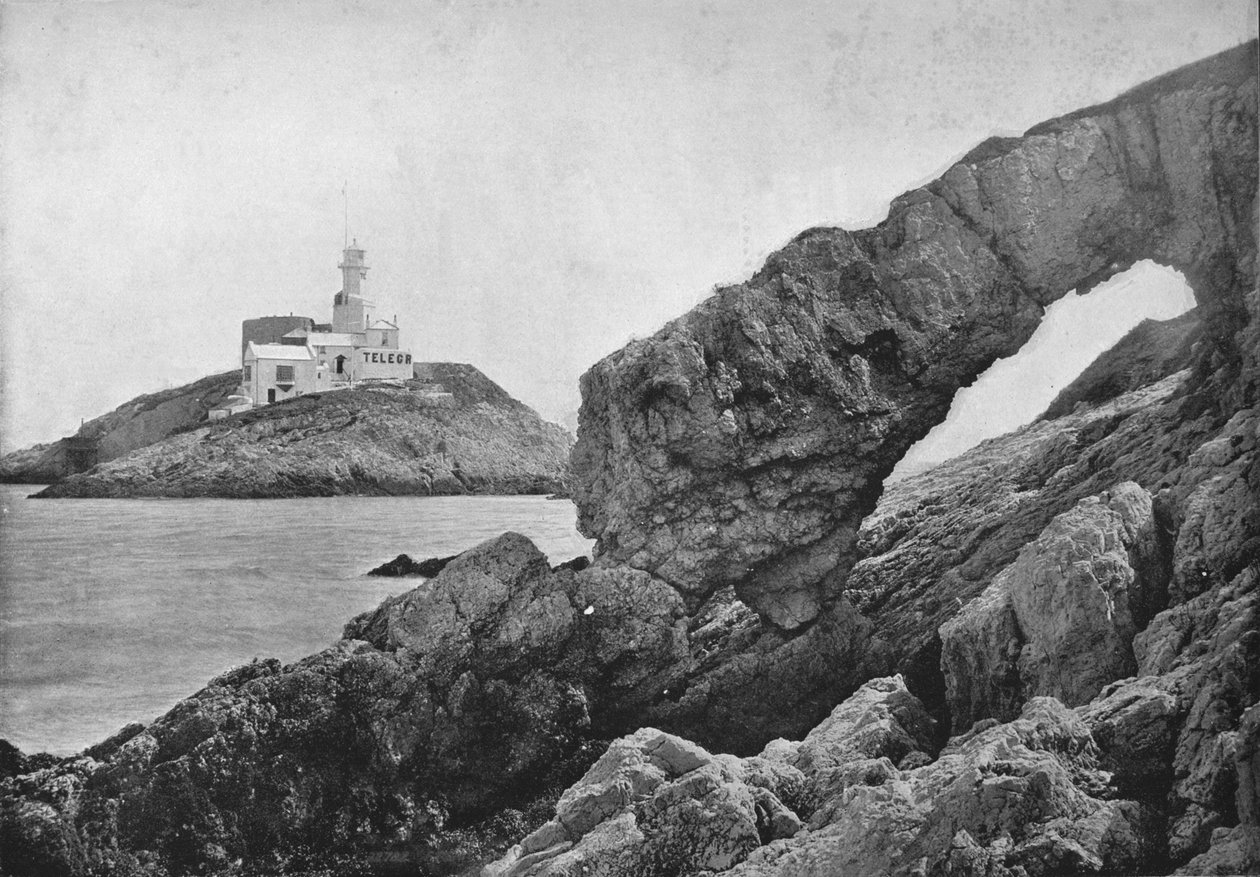 Mumbles - The Lighthouse, 1895 od Unbekannt