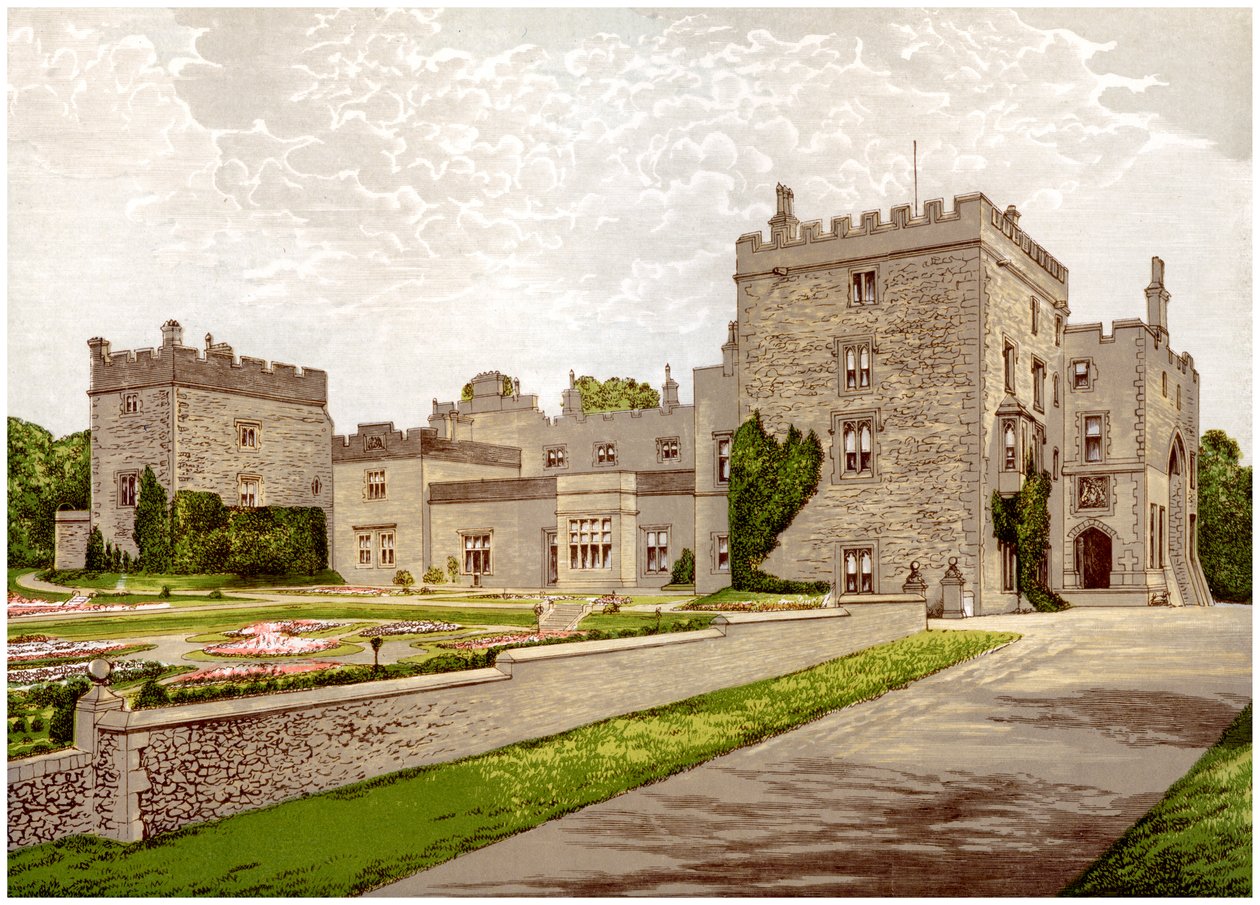 Hrad Muncaster, Lord Muncaster, Cumberland, c1880 od Unbekannt