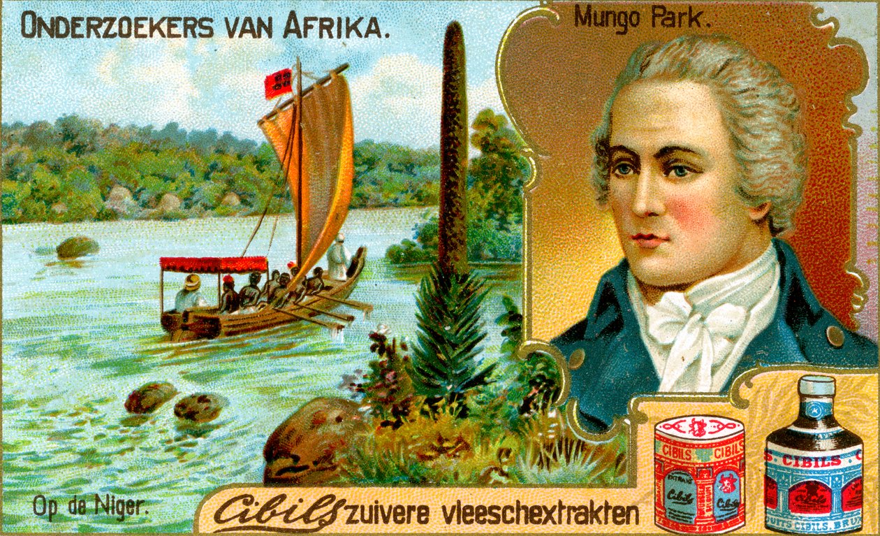 Mungo Park, skotský průzkumník, c1900 od Unbekannt