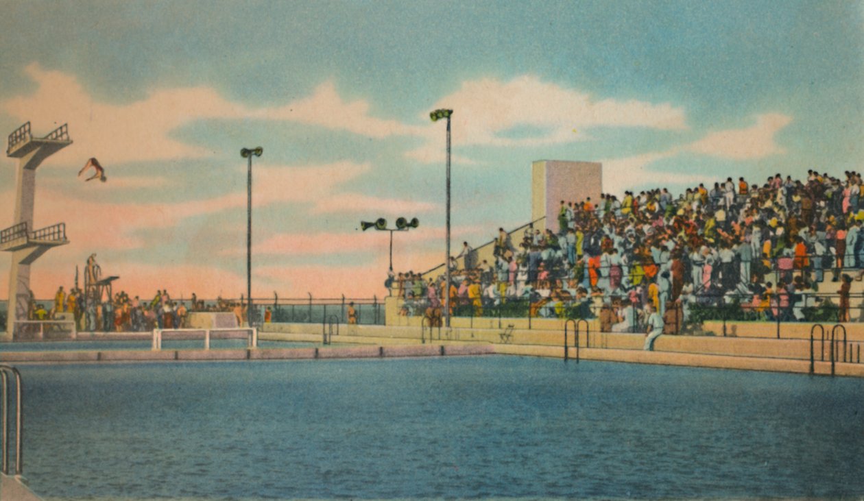 Městské koupaliště, Barranquilla, c1940 od Unbekannt