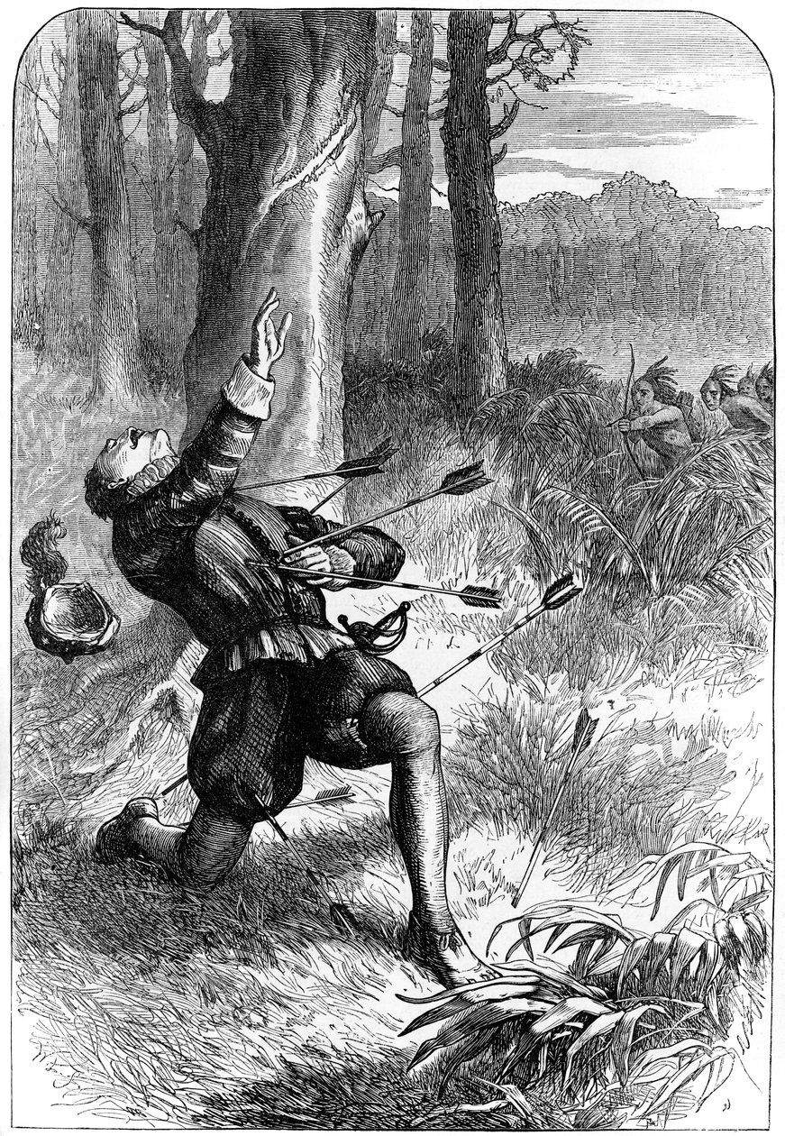Asistent Murder of Whites, c1580s c1880 od Unbekannt