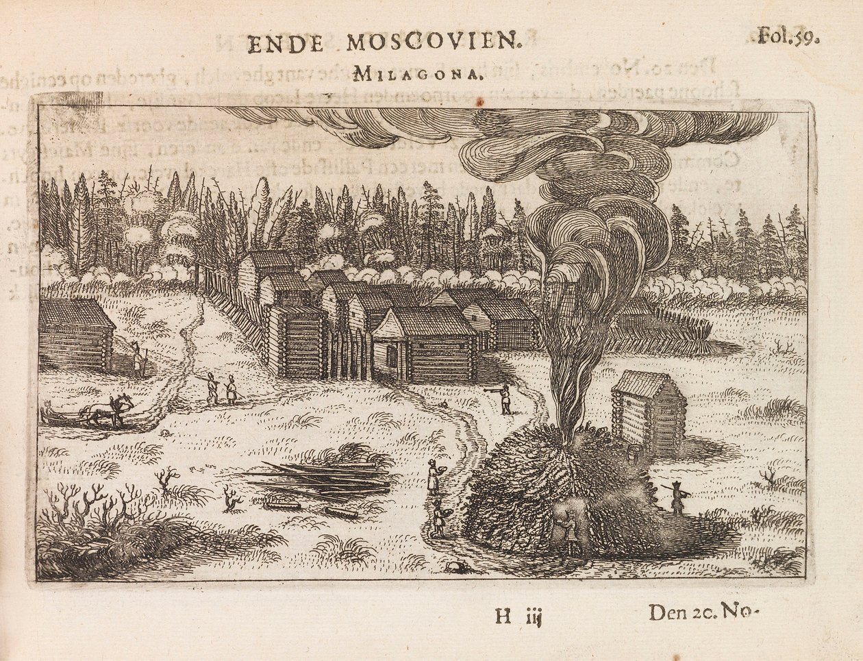 Pižmová, Milagona. Ilustrace k knize Antonis Goeteeris Journael vande legatie..., c1616-1617. od Unbekannt