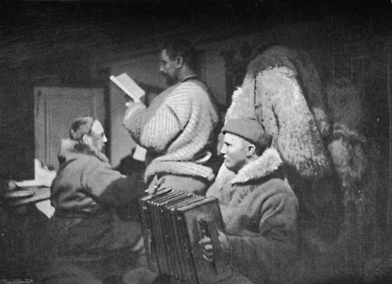 Hudební zábava v salonu, c1893-1896, 1897. od Unbekannt