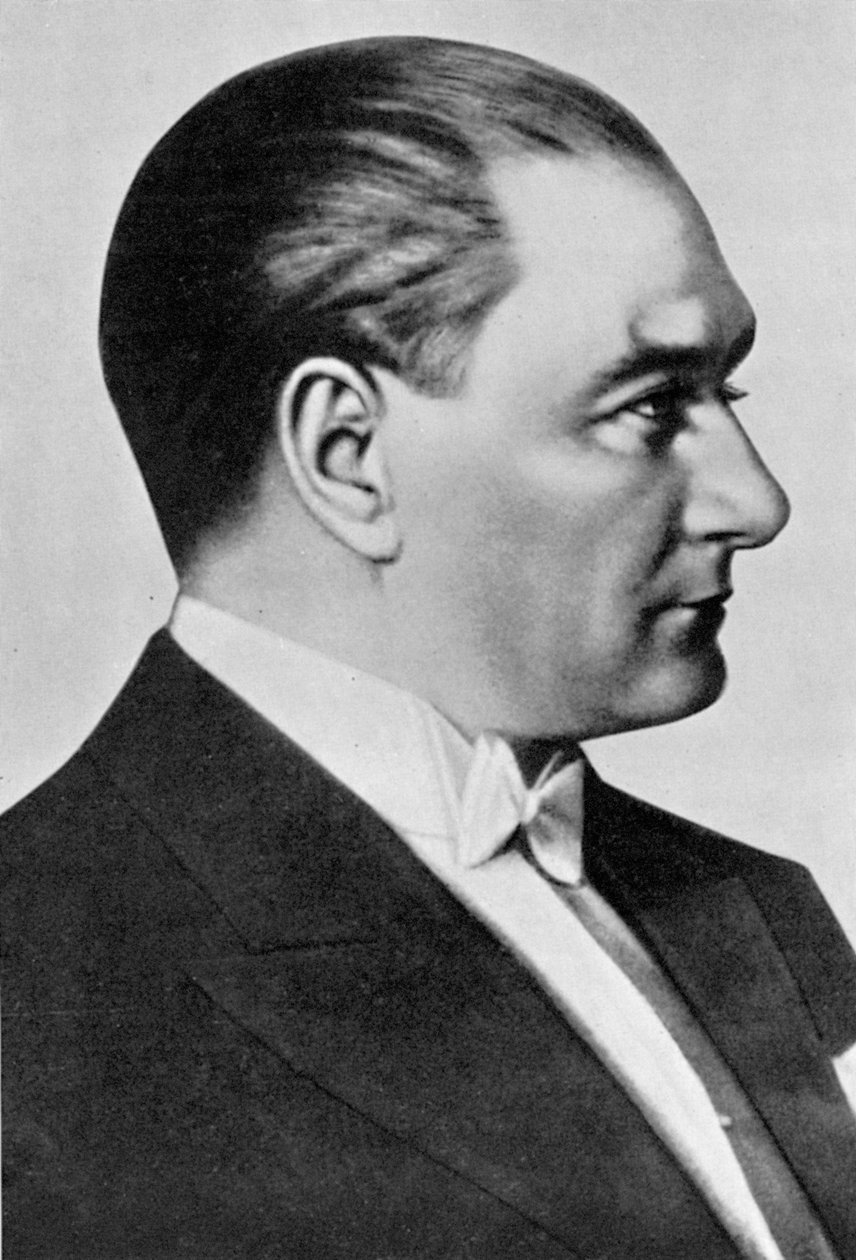 Mustafa Kemal Atatürk 1881-1938, turecký státník od Unbekannt