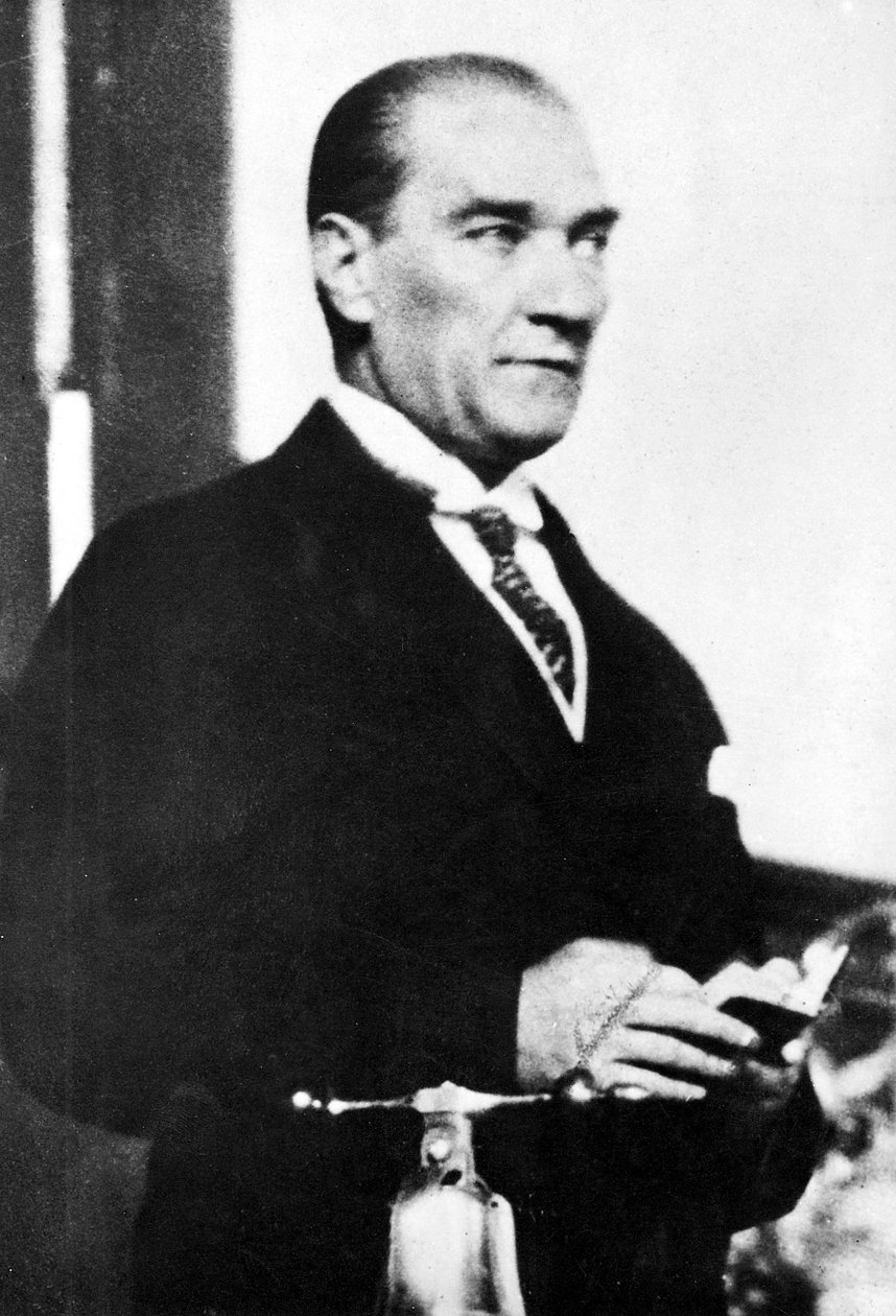 Mustafa Kemal Atatürk 1881-1938, turecký státník od Unbekannt