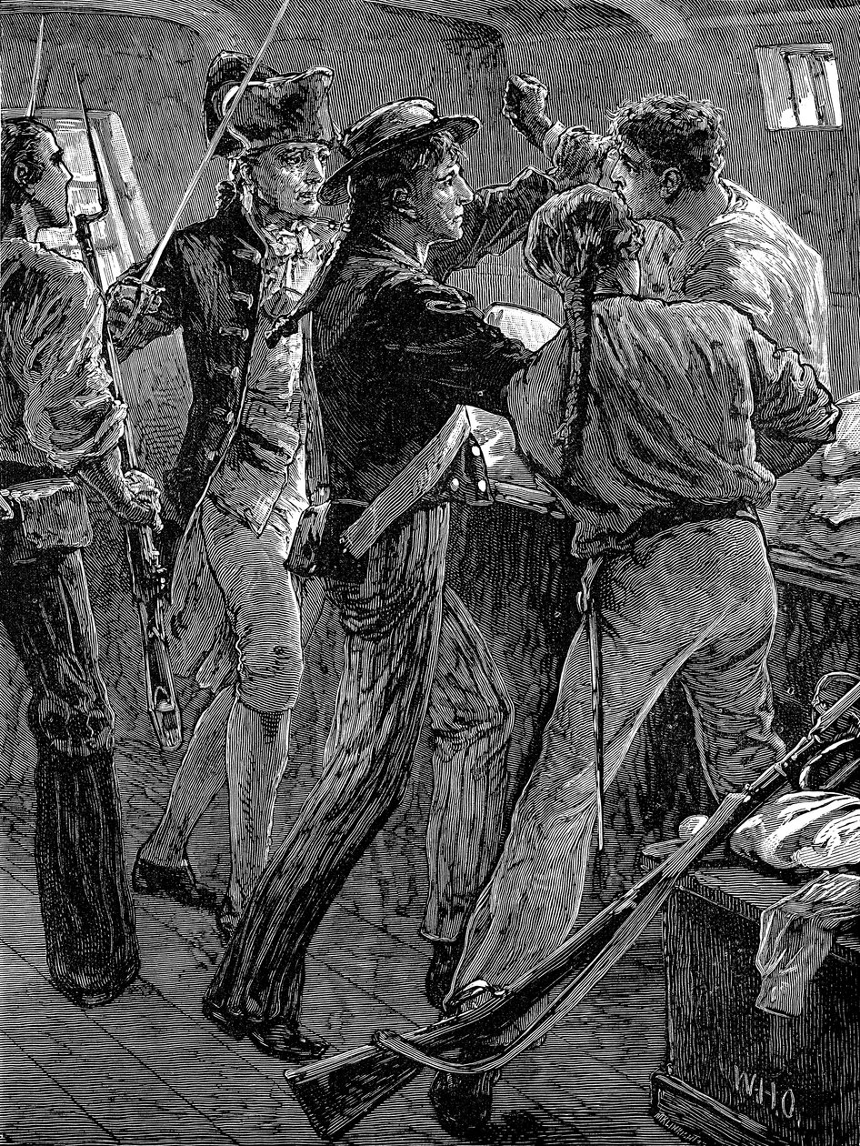 Vzpoura posádky Bounty, 1789 konec 19. století od Unbekannt