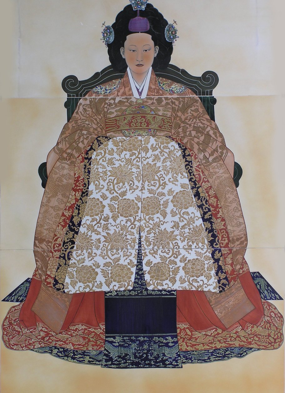 Myeongseong 1851-1895, císařovna Koreje od Unbekannt
