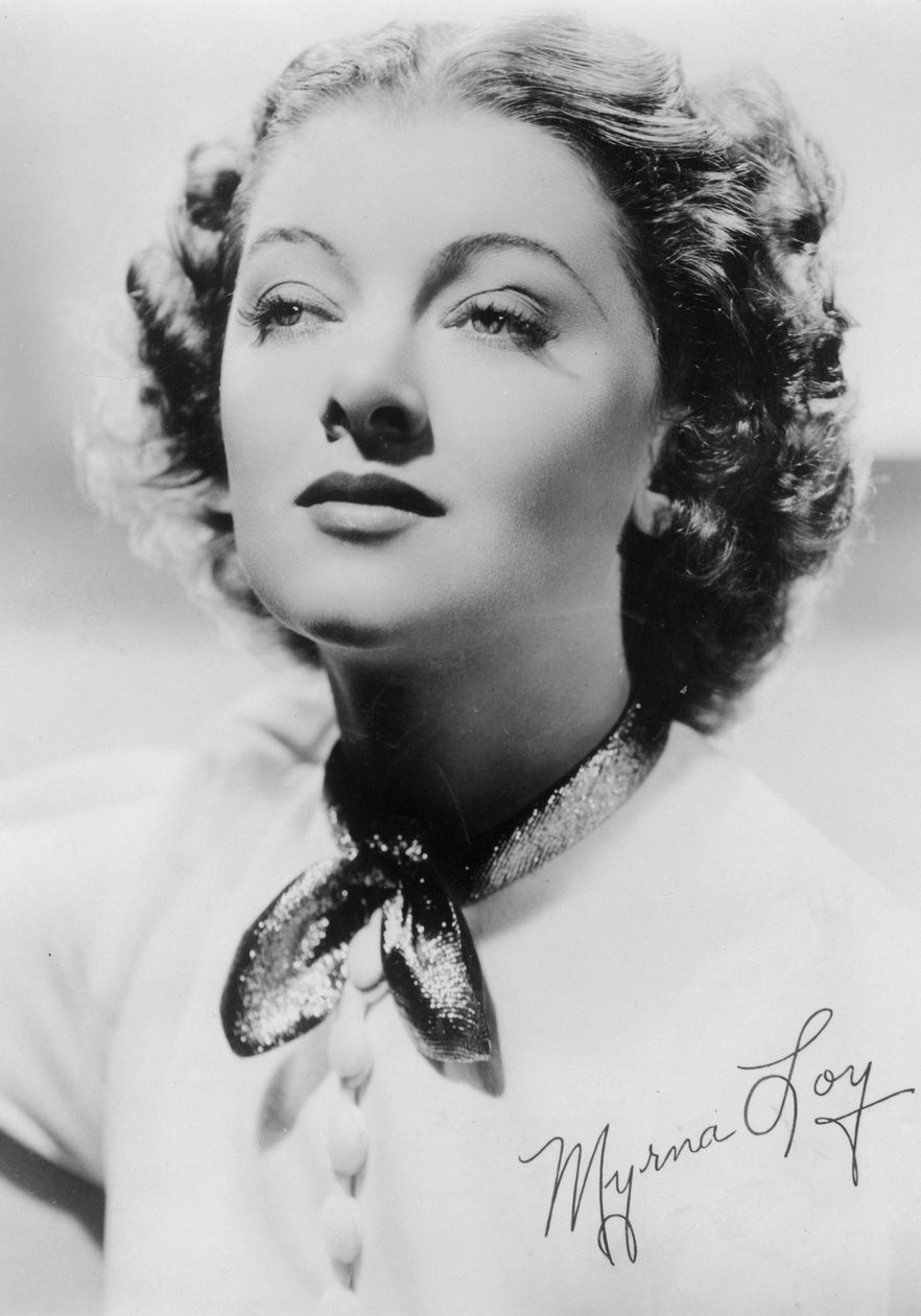 Myrna Loy 1905-1993, americká herečka, c1930 od Unbekannt