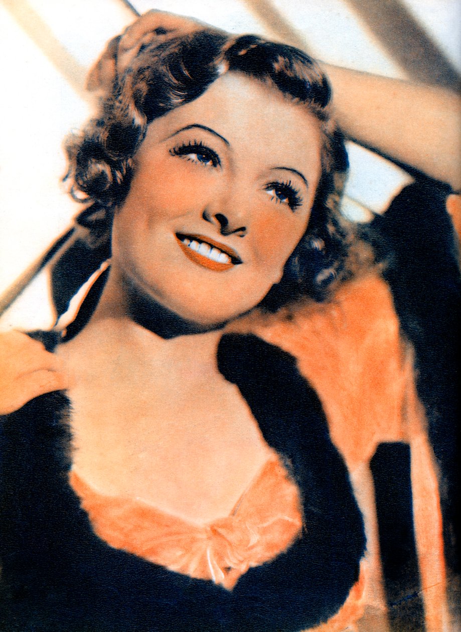 Myrna Loy , americká herečka, 1934-1935 od Unbekannt