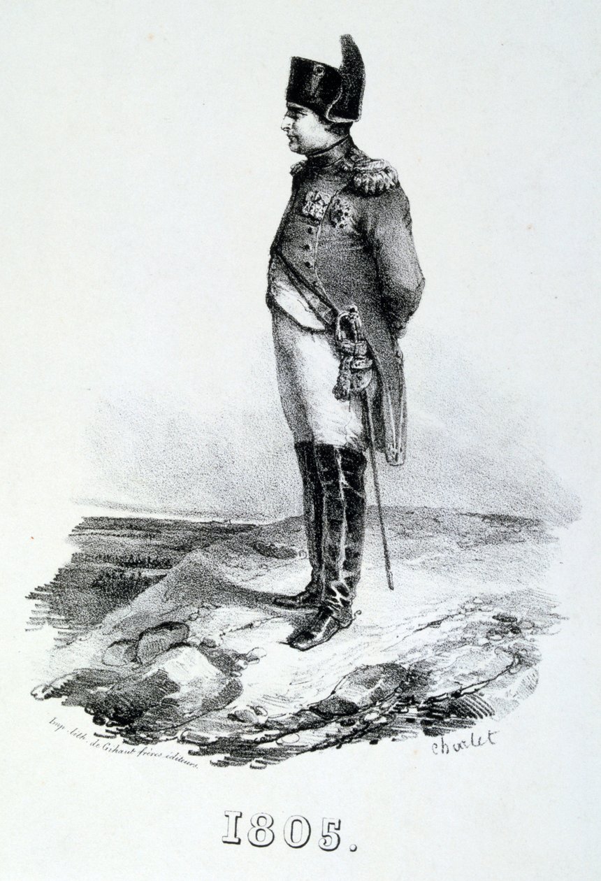 Napoleon 1., 1805, 19. stol od Unbekannt