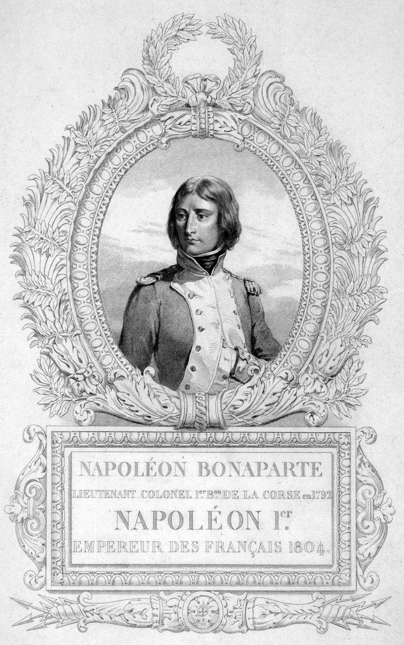Napoleon 1., 19. století od Unbekannt