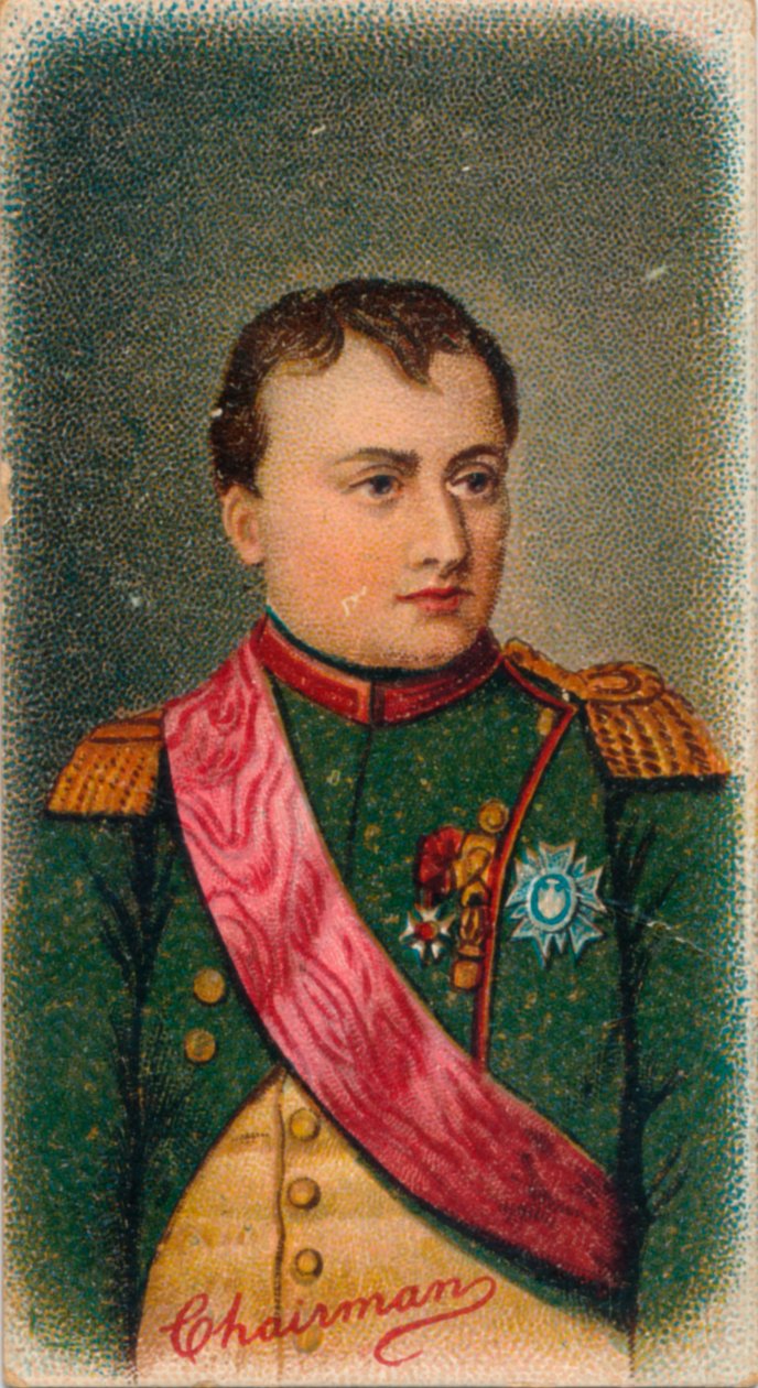 Napoleon Bonaparte 1769-1821, francouzský generál a císař, 1912 od Unbekannt