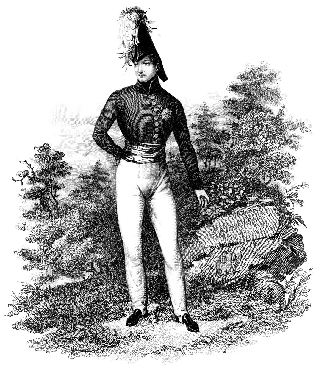 Napoleon Bonaparte, francouzský generál a císař od Unbekannt