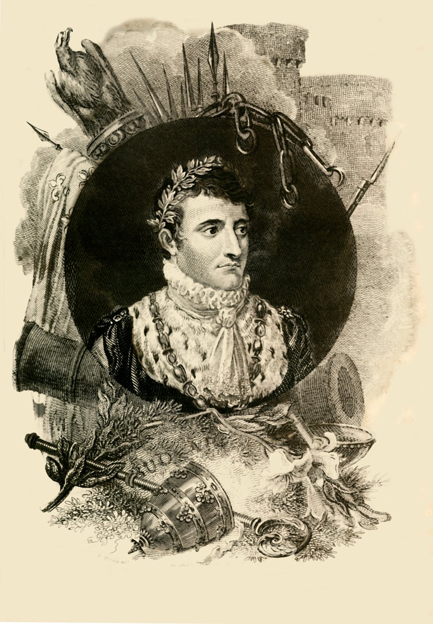 Napoleon Buonaparte, 1769-1821, 1816. od Unbekannt