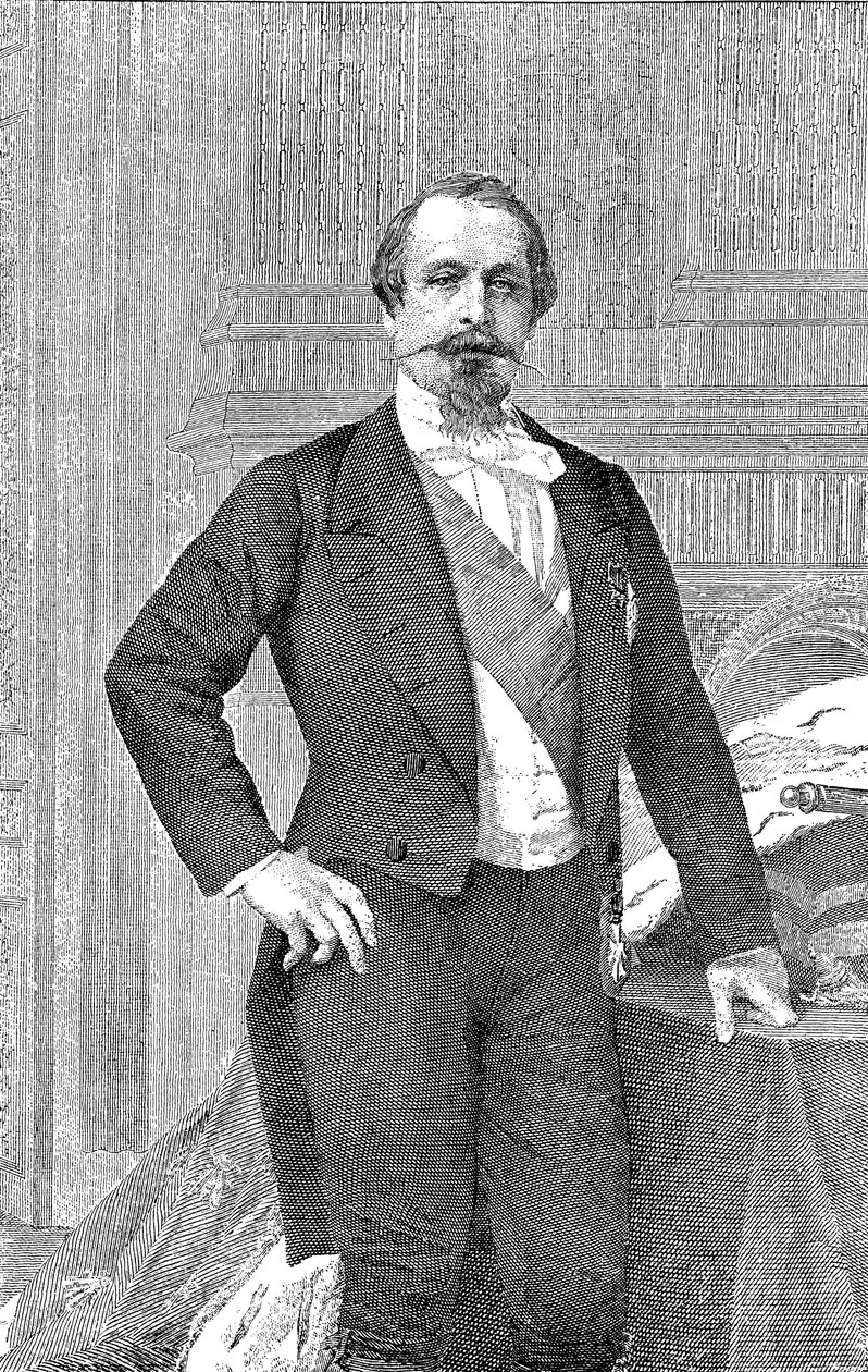 Napoleon III, francouzský císař, 19. století od Unbekannt