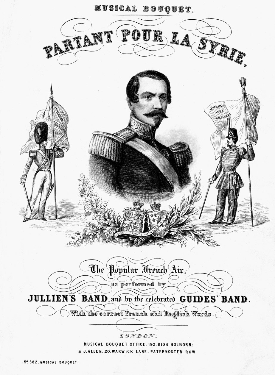 Napoleon III, francouzský císař, 1855 od Unbekannt