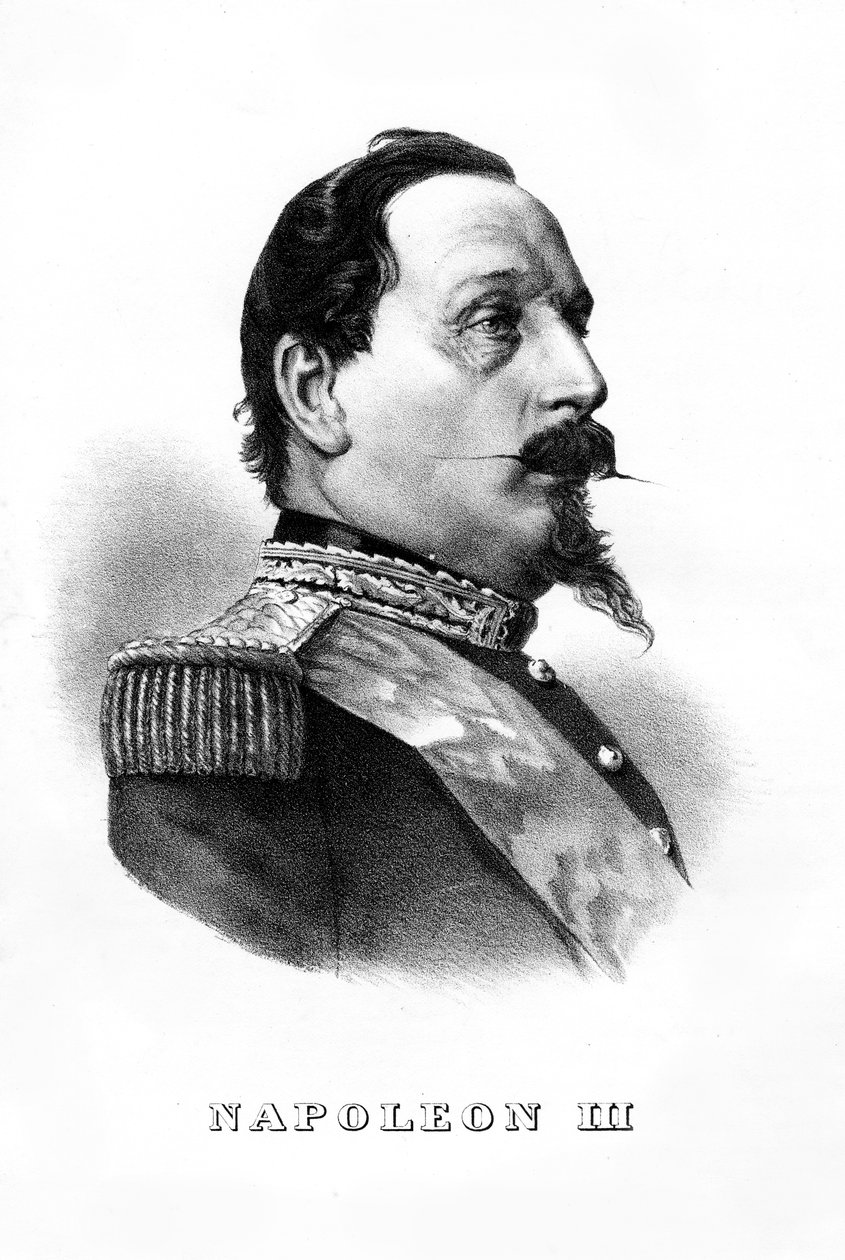 Napoleon III., prezident Francouzské republiky a francouzský císař, 60. léta 19. století od Unbekannt