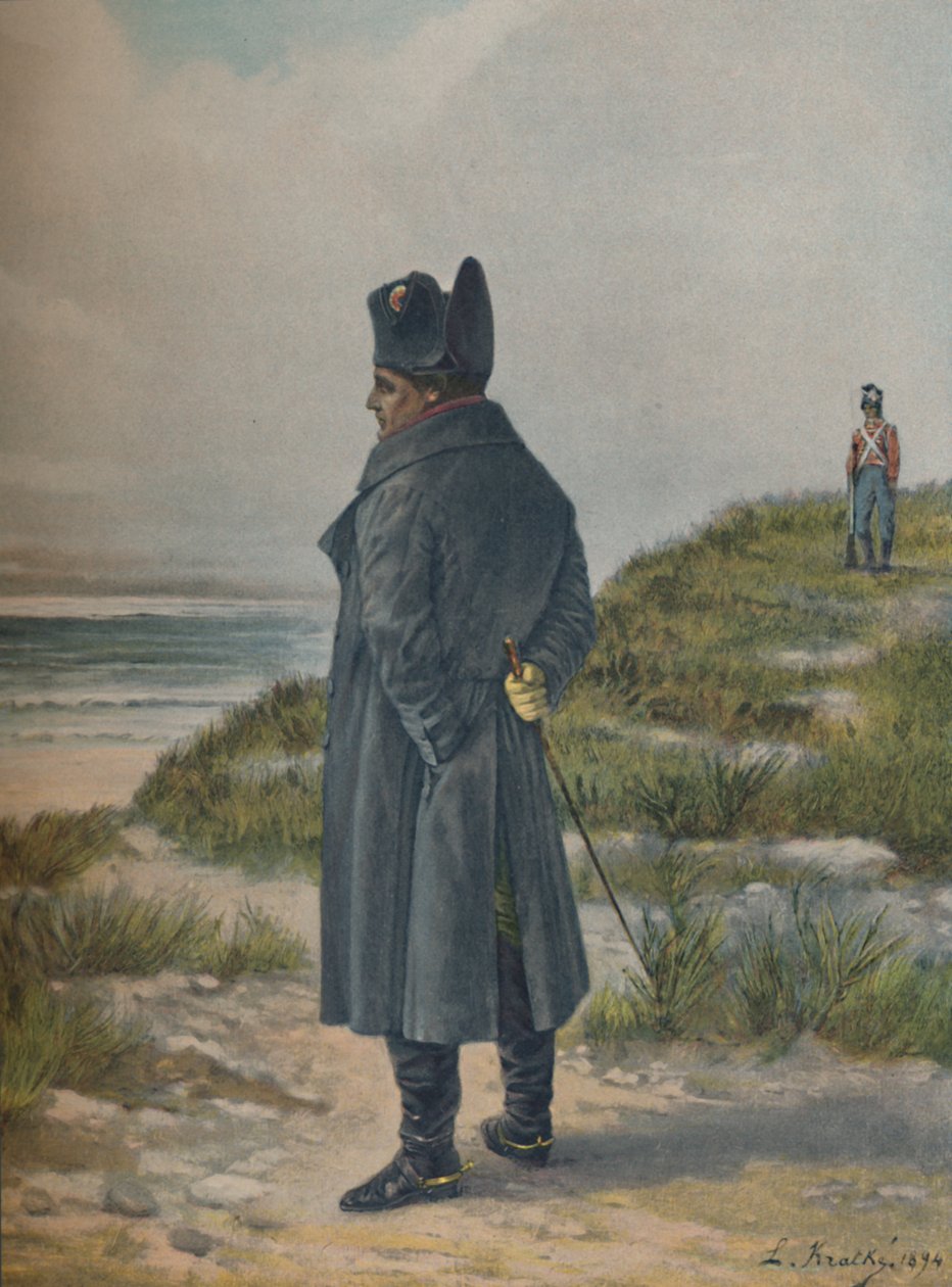 Napoleon na Svaté Heleně, c1815, 1896 od Unbekannt