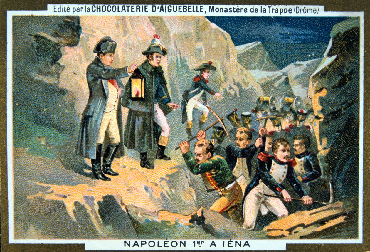 Napoleon v bitvě u Jeny, 14. října 1806, 19. století od Unbekannt