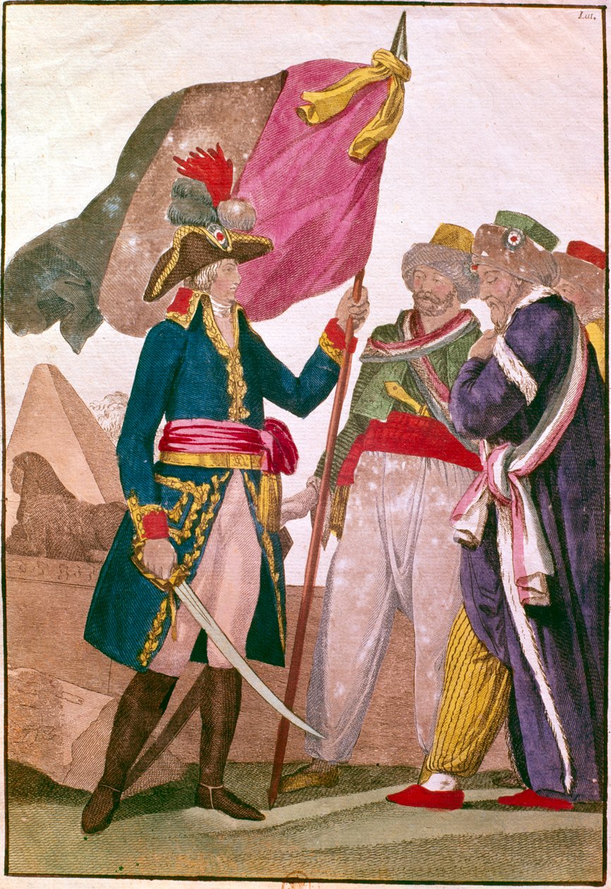 Napoleon v Egyptě, 1799 od Unbekannt