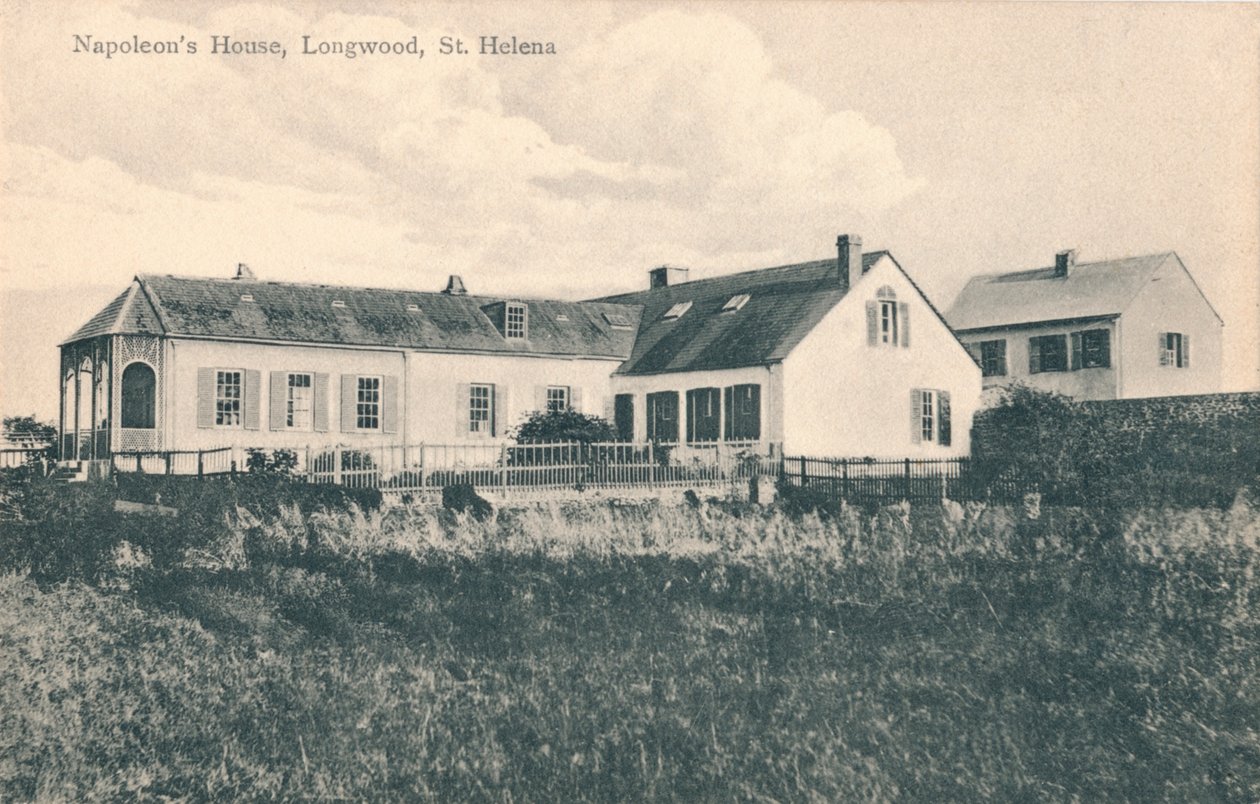 Napoleonův dům, Longwood, Svatá Helena, c1940 od Unbekannt