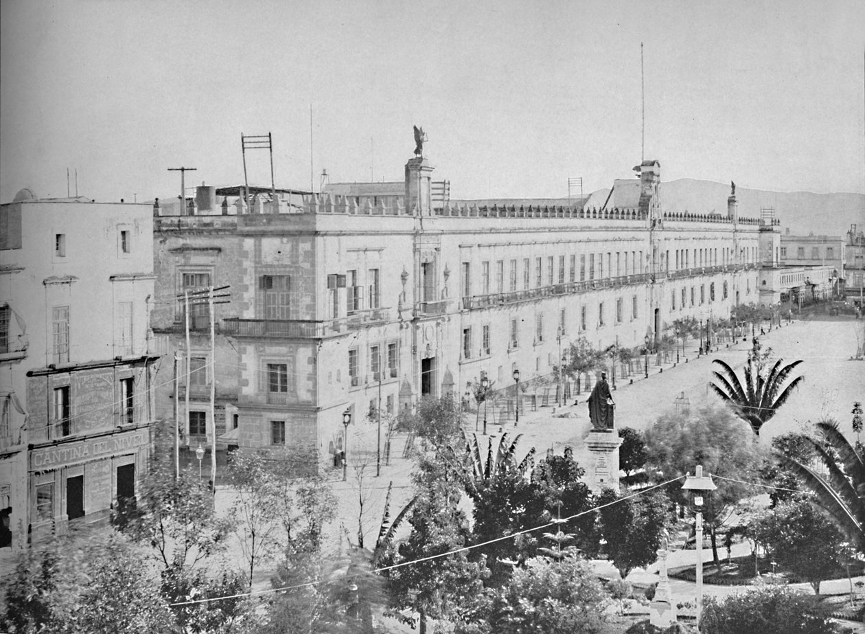 Národní palác, město Mexiko, c1897. od Unbekannt