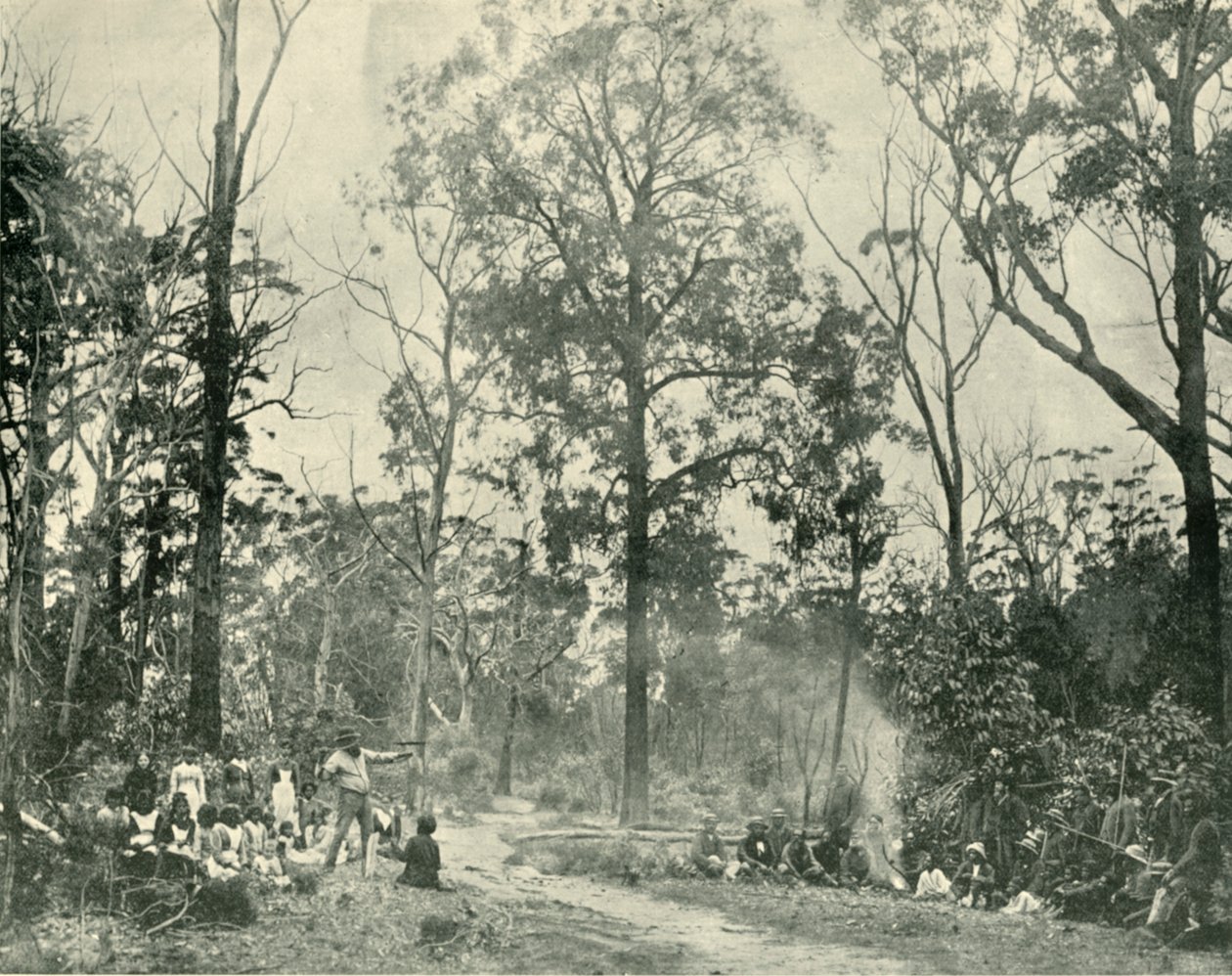 Native Sports, Lake Tyers, 1901. od Unbekannt