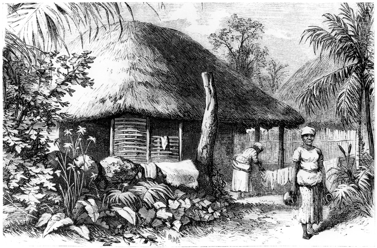 Původní sídlo, Santo Domingo, 1873 od Unbekannt