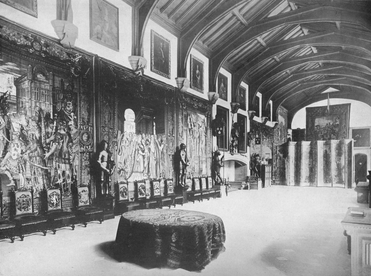 Hrad Naworth, Cumberland – hrabě z Carlisle, 1910 od Unbekannt