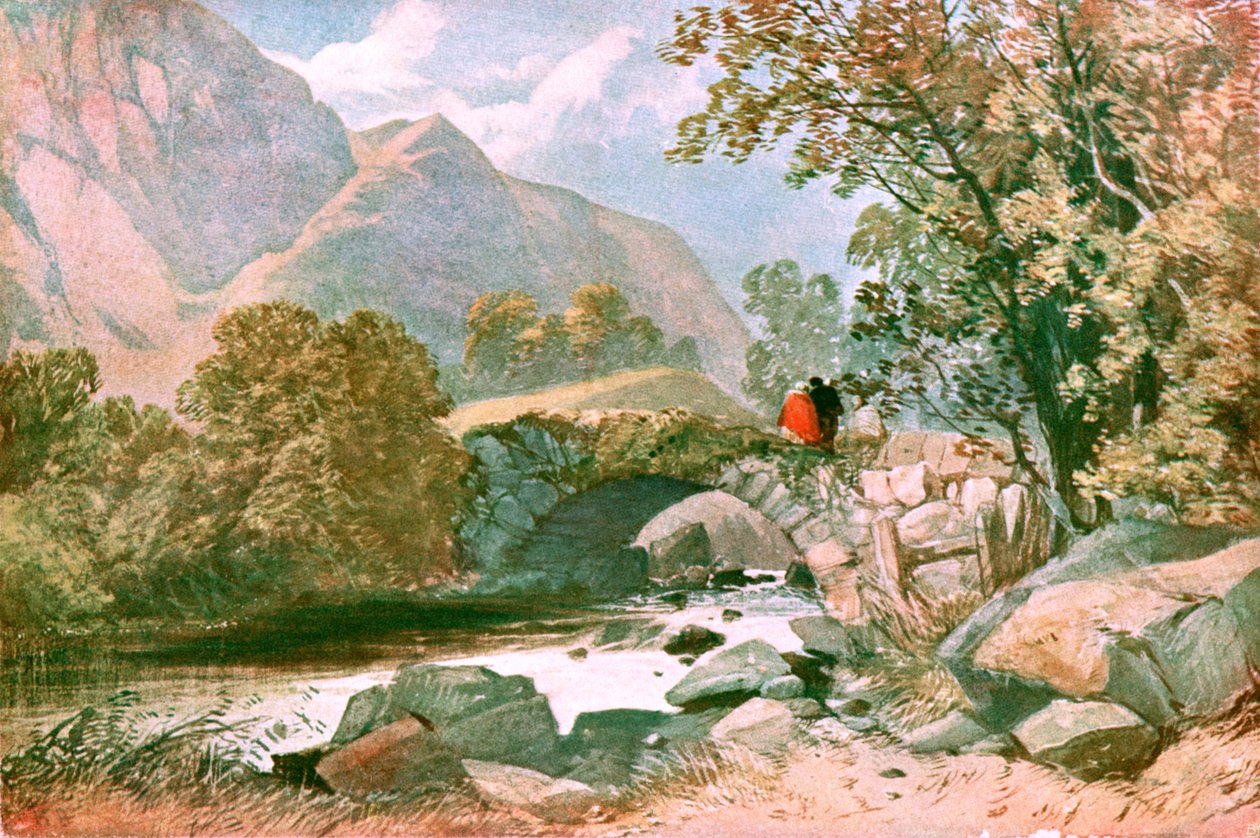 Poblíž Bettws-y-Coed, Severní Wales, c1900. od Unbekannt