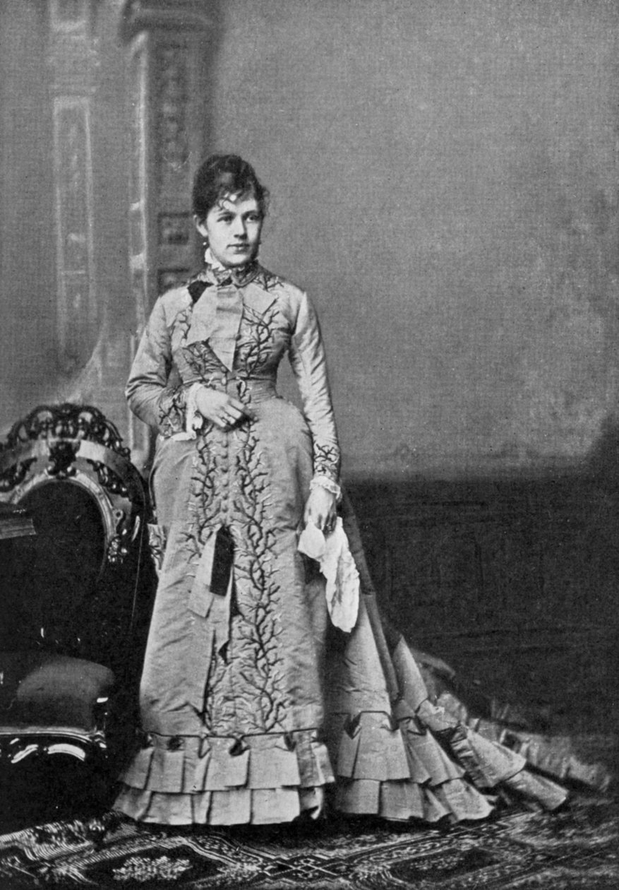 Nellie Grant Sartoris, dcera Ulyssese S Granta, 19. století, 1908 od Unbekannt