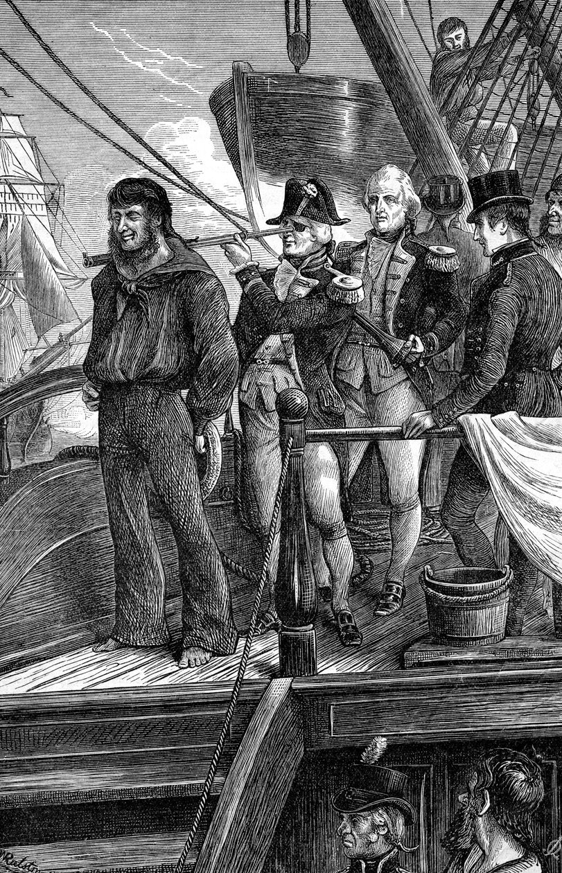 Nelson a signál, bitva u Kodaně, 1801 od Unbekannt